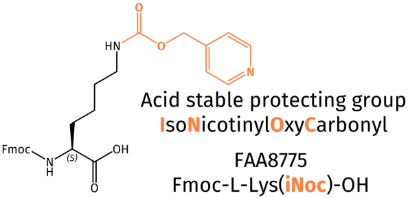 iNoc – An Acid Stable Alternative to Cbz