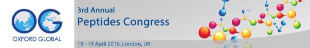 3rd Annual Peptides Congress, London