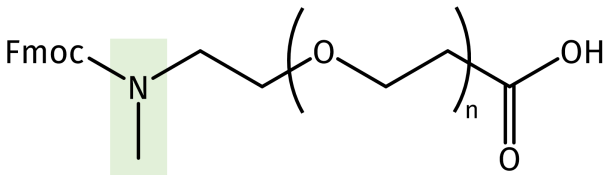 N-Methylation of Amino-PEG-Acids