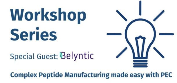 Workshop Complex peptide manufacturing made easy with PEC