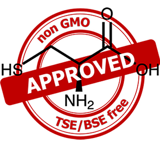 L-Cysteine from non-human/non-animal origin