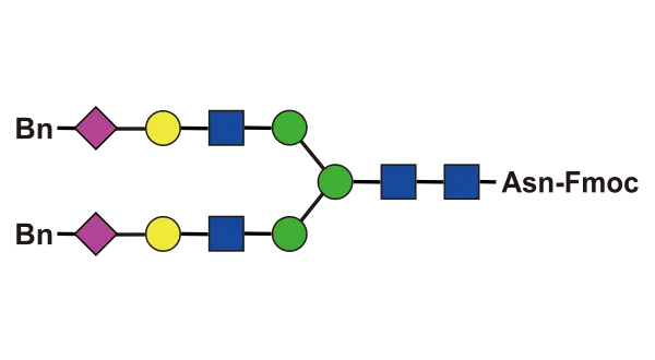 Fmoc-L-Asn(diBn-disialo)-OH